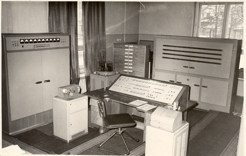 First computer in Latvia