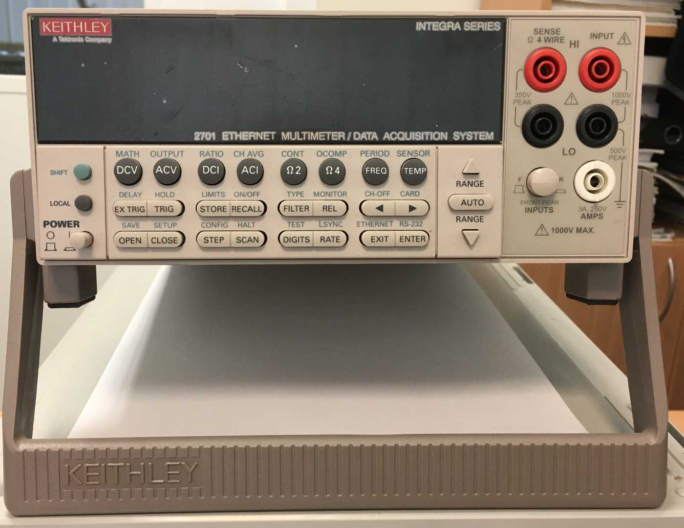 Keithley 2701 Multimeter/Data Acquisition/Switch Systems with 7702 and